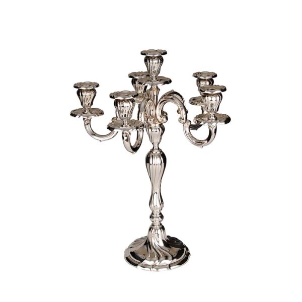 Kerzenständer "Louis XV 1760" Sechsarmig | Möhrle Silber Germany