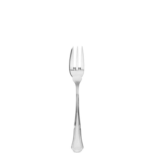 Kuchengabel Chippendale 925 Sterling Silber