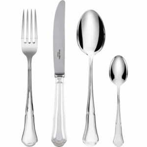 Silver cutlery Chippendale 4 pieces
