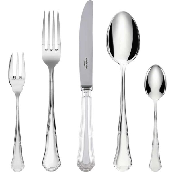 Silver cutlery Chippendale 30s