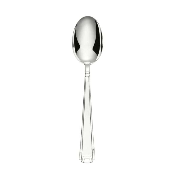 Gemüse / Kartoffellöffel Art Deco 925 Sterling Silber