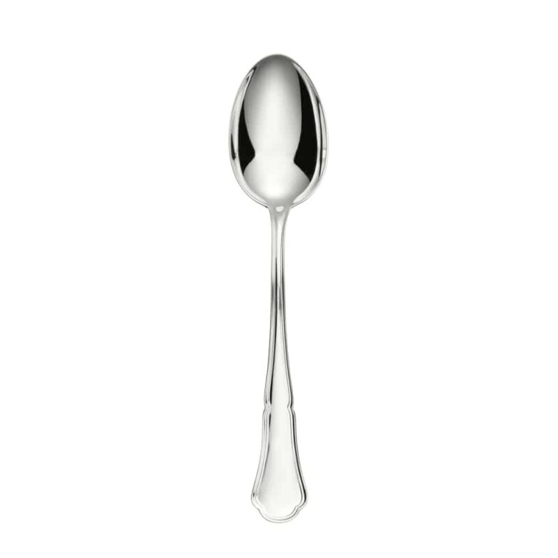Vegetable / potato spoon Chippendale 925 Sterling silver