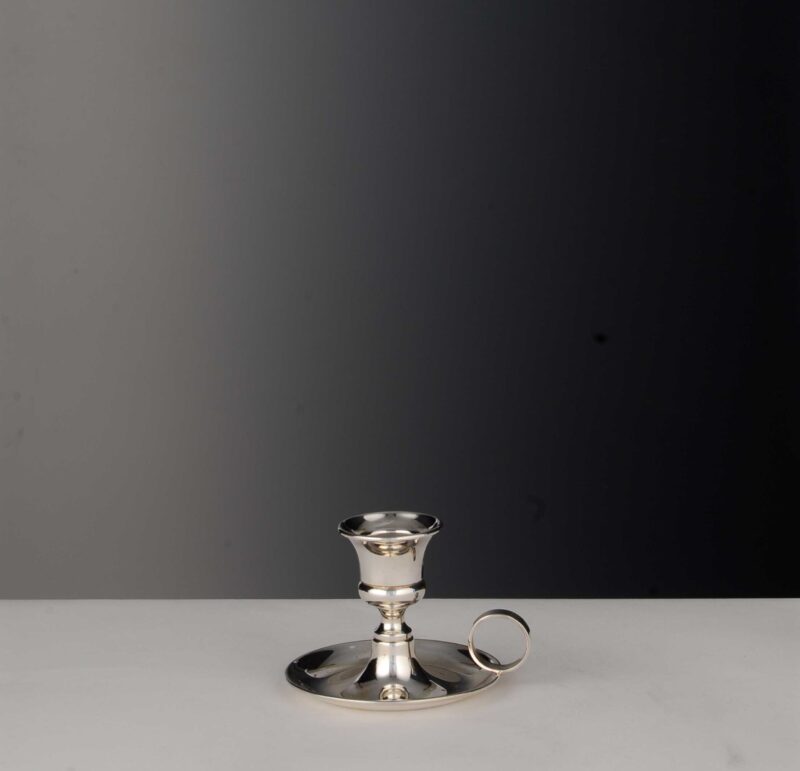 Candlestick silver 925 "Bedroom 1760" as night lamp | Möhrle Silber