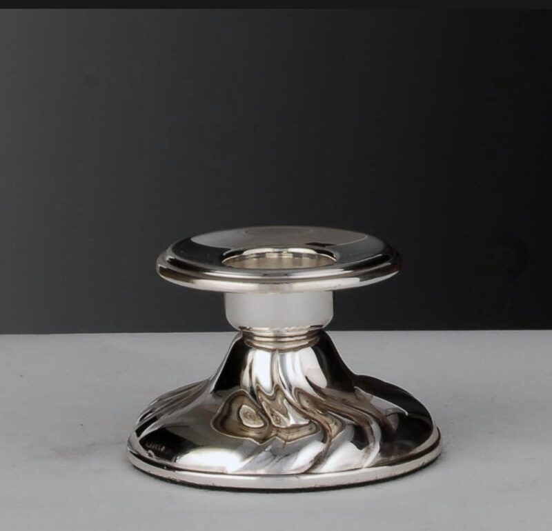 Smoke candlestick / christening candlestick 925 silver "Baroque Louis XV" | Möhrle Silver