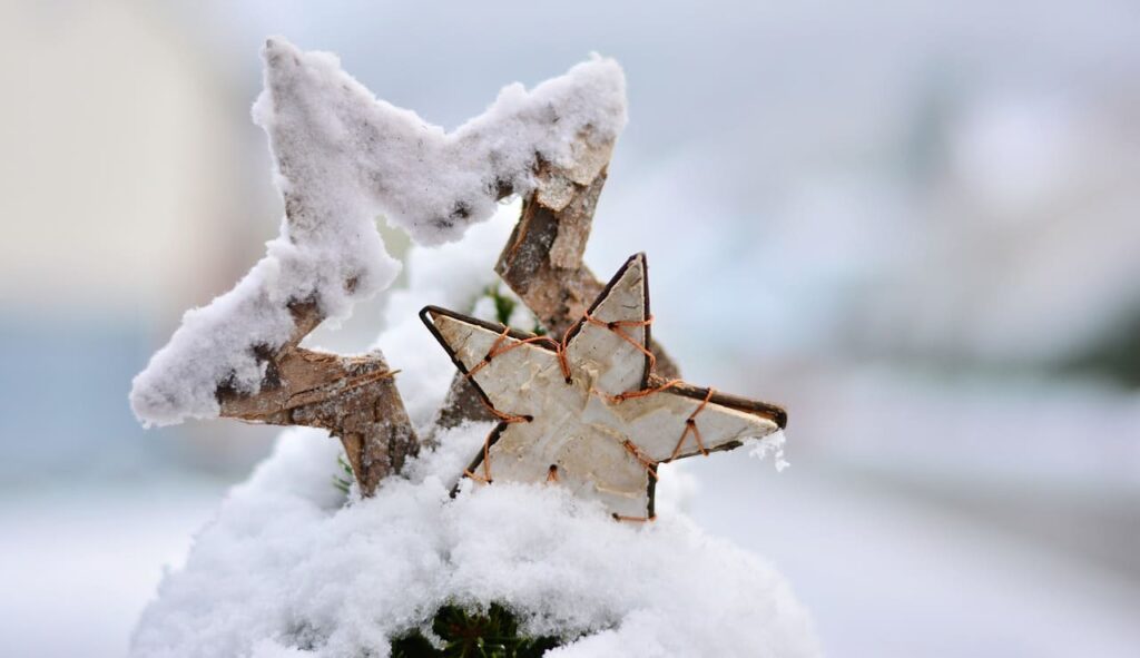 Silber Weihnachten Shopping